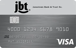 Jonestown Bank & Trust Visa College Real Rewards Card